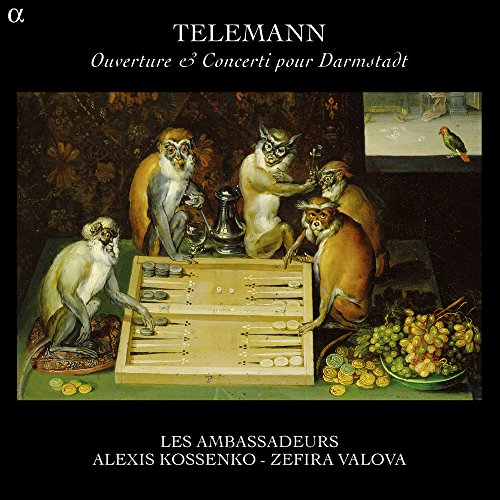 LES AMBASSADEURS / A - TELEMANN OUVERTURE & CONCERTI - CD image 1