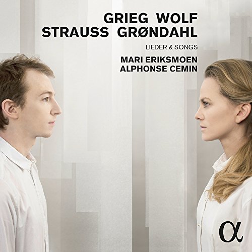 Edvard Grieg - Grieg/Wolf/Strauss/Grøndahl: Lieder & Songs - CD image 1
