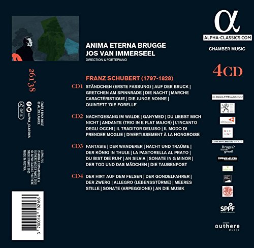 Anima Eterna - Schubertiade 'Du Holde Kunst, Ich Danke Dir' - CD image 2