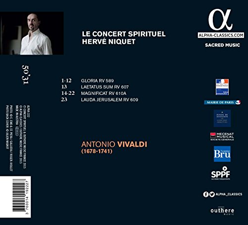 Antonio Vivaldi - Gloria / Magnificat - CD image 2