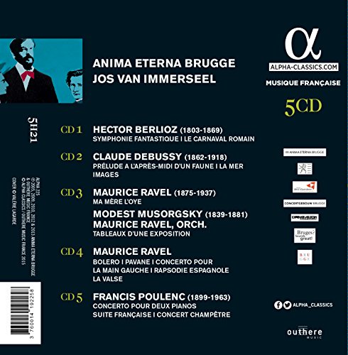 Hector Berlioz - Berlioz/Debussy/Ravel/Poulenc - CD image 2