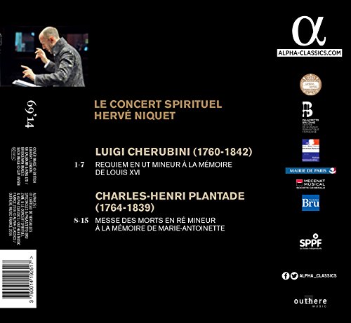 Luigi Cherubini - Requiems Pour Louis XVI & Marie-Antoinette - CD image 2