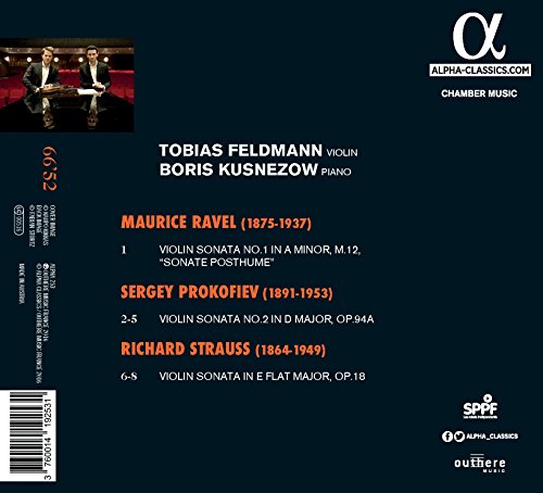 Sergei Prokofiev - Tobias Feldmann: Polychrome - CD image 2
