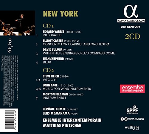 Ensemble Intercontem - New York - CD image 2