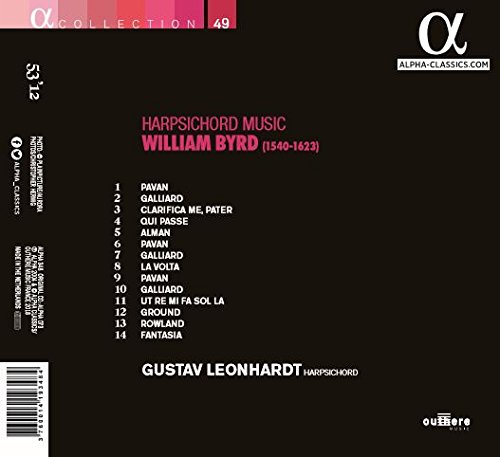 William Byrd - Byrd: Harpsichord Music - CD image 2