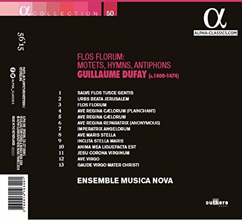 Ensemble Musica Nova - Dufay: Flos Florum - CD image 2