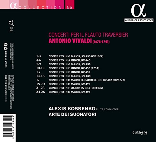 Antonio Vivaldi - Vivaldi: Concerti Per Il Flauto Traversier - CD image 2