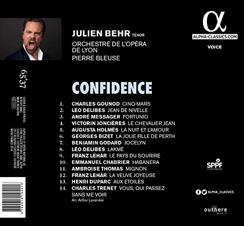 Charles Gounod - Julien Behr: Confidence - CD image 2