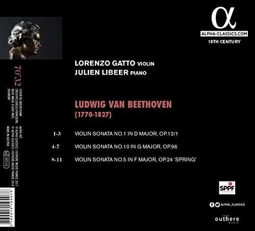 Ludwig van Beethoven - Beethoven: Violin Sonatas Nos. 1 10 & 5 Spring - image 2