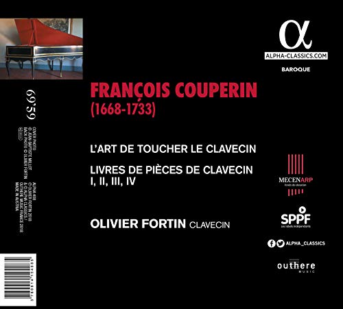 Francois Couperin - Couperin: Lart De Toucher Le Clavecin - CD image 2
