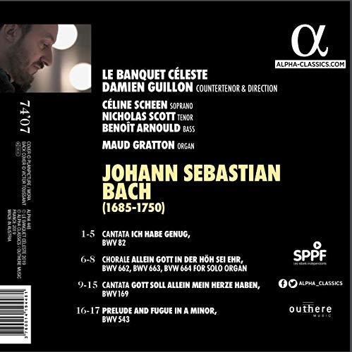 Johann Sebastian Bac - Cantatas BWV 169 & 82 - CD image 2