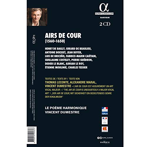 LE POEME HARMONIQUE; - AIRS DE COUR - CD image 2