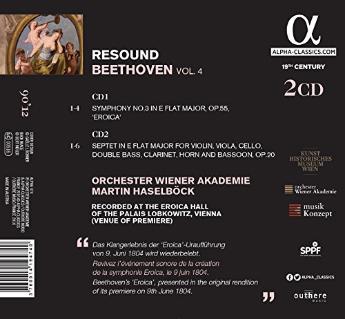 Ludwig van Beethoven - Resound Beethoven: Symphony 3 Eroica & Septet - C image 2