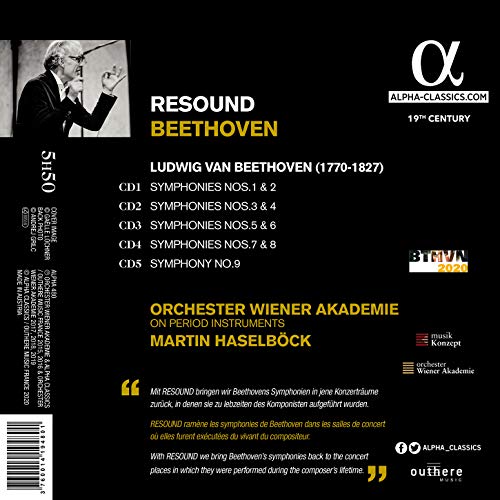 MARTIN HASELBOCK - RESOUND BEETHOVEN - CD image 2