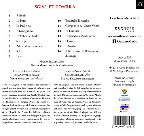 Marco Beasley - Solve Et Coagula - CD image 2