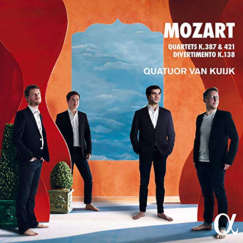 QUATUOR VAN KUIJK - MOZART QUARTETS K.387 & 421 - CD image 1
