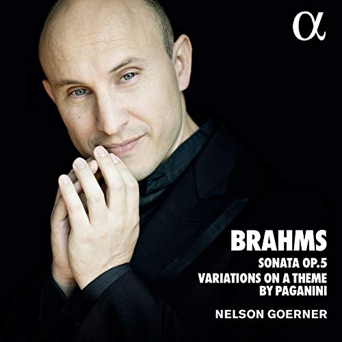 NELSON GOERNER - BRAHMS SONATA 3 OP.5 & VARIAT - CD image 1