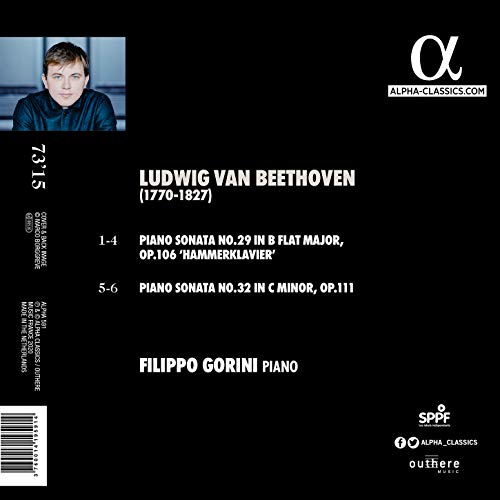 Ludwig van Beethoven - Beethoven: Piano Sonatas Opp. 106 & 111 - CD image 2