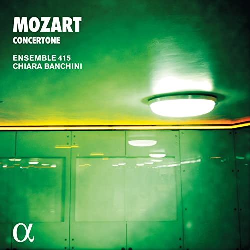 ENSEMBLE 415; CHIARA - MOZART CONCERTONE - cd image 1