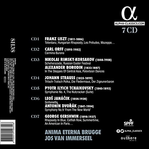 ANIMA ETERNA BRUGGE; - ANIMA ETERNA & JOS VAN IMMERSE - CD7 image 2