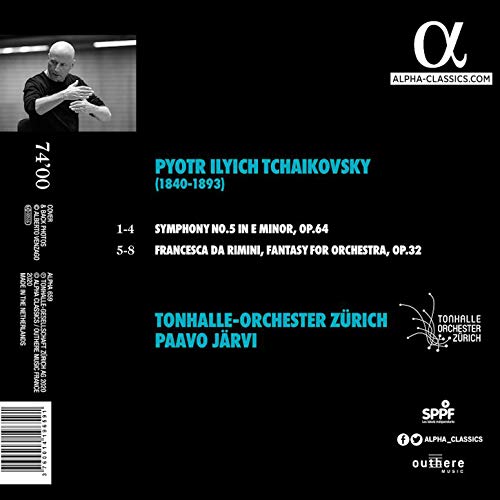 PAAVO JARVI; TONHALL - TCHAIKOVSKY SYMPHONY NO. 5 & - CD image 2
