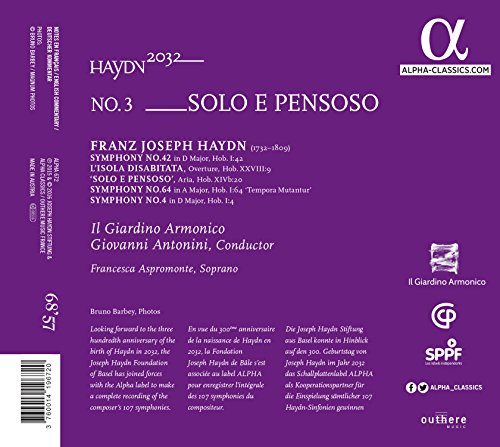 Joseph Haydn - Haydn 2032 - CD image 2