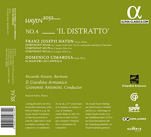 Riccardo Novaro - Haydn: Il Distratto - CD image 2