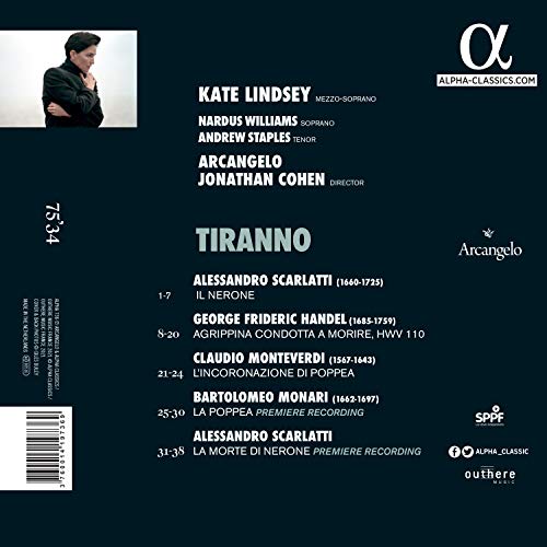 KATE LINDSEY; ARCANG - TIRANNO - cd image 2