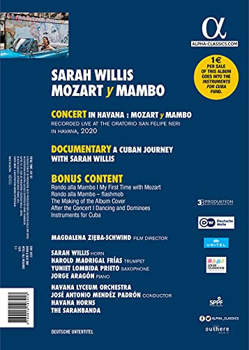 SARAH WILLIS - MOZART Y MAMBO (DVD & BLU-RAY - DVD image 2