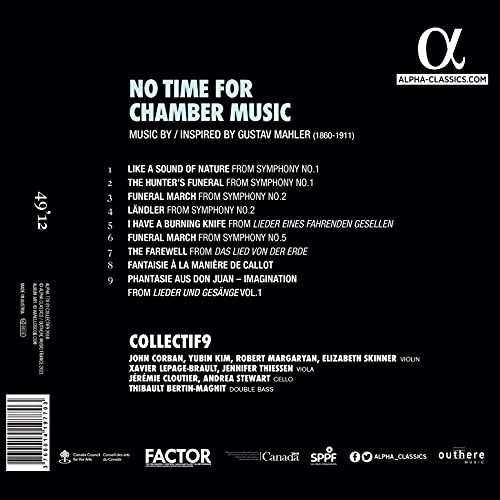 COLLECTIF9 - NO TIME FOR CHAMBER MUSIC - CD image 2
