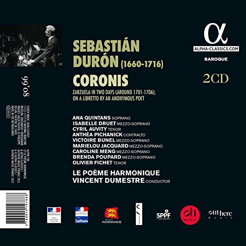 LE POEME HARMONIQUE; - SEBASTIAN DURON CORONIS - CD image 2