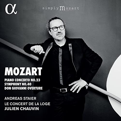 JULIEN CHAUVIN; ANDR - MOZART PIANO CONCERTO NO. 23 - CD image 1
