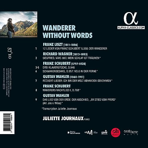 JULIETTE JOURNAUX - WANDERER WITHOUT WORDS - CD image 2