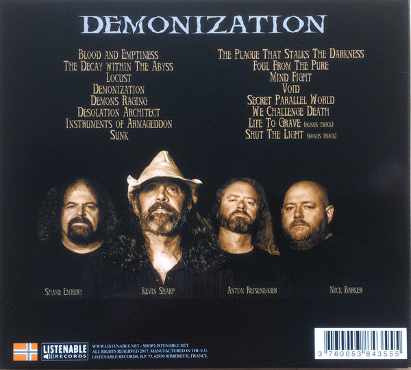 Lock Up - Demonization - CD image 3