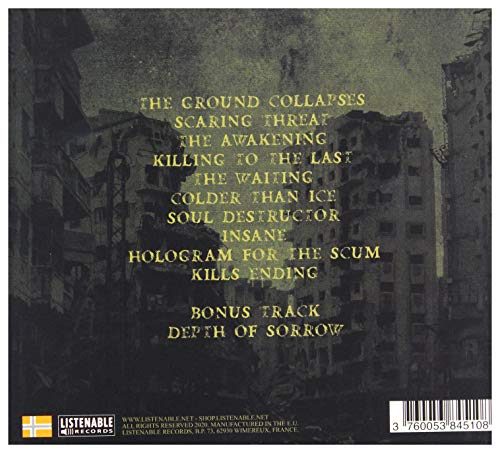 DISBELIEF - GROUND COLLAPSES THE - CD image 2