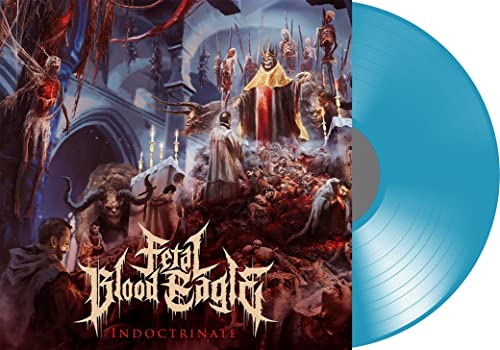 FETAL BLOOD EAGLE - INDOCTRINATE (TRANSPARENT BLUE) - Vinyl Record image 1