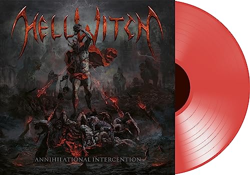 HELLWITCH - Annihilational Intercention Transparent Red vinyl 1 x 12"" V image 1