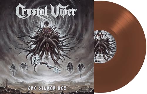 CRYSTAL VIPER Brown vinyl - The Silver Key 1 x 12"" Vinyl Album RELEAS image 1