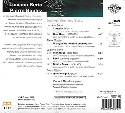 Dialogue Chemins Rec - CD image 2