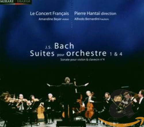 LE CONCERT FRANCAIS - SUITES POUR ORCHESTRE 1&4 - CD ALBUM image 1