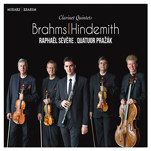 Raphaël Sévère - Brahms/Hindemith: Clarinet Quintets - CD image 1