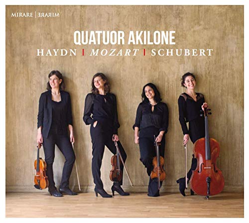 Joseph Haydn - Quatuor Akilone: Haydn/Mozart/Schubert - CD image 1