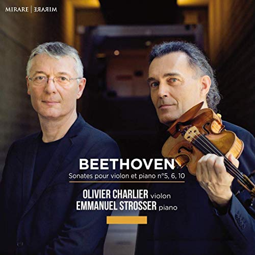 OLIVIER CHARLIER - BEETHOVEN: SONATES POUR VIOLON ET PIANO - CD ALBUM image 1