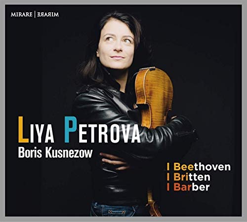 LIYA PETROVA - BEETHOVEN - BRITTEN - BARBER - CD ALBUM image 1