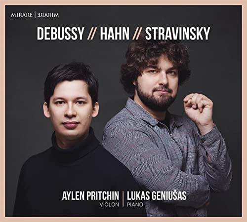 Lukas Geniušas, Aylen Pritchin - Debussy – Hahn – Stravinsky - CD image 1