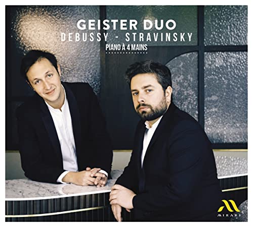 GEISTER DUO - DEBUSSY, STRAVINSKY : PIANO A QUATRE MAINS - CD ALBUM image 1