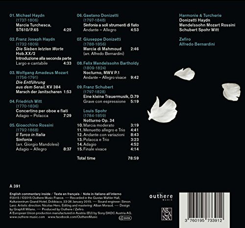 Gaetano Donizetti - Harmonie & Turcherie - CD image 2