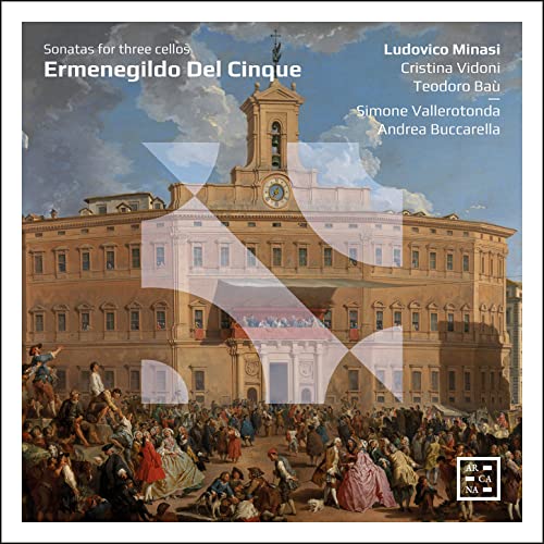 LUDOVICO MINASI; CRI - DEL CINQUE SONATAS FOR THREE - CD image 1