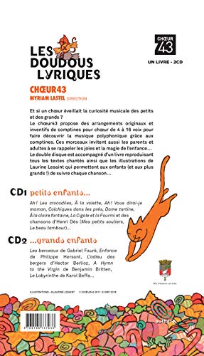 Choeur43 - Les Doudous Lyriques Pour Petits Et Grands Enfants - CD image 2