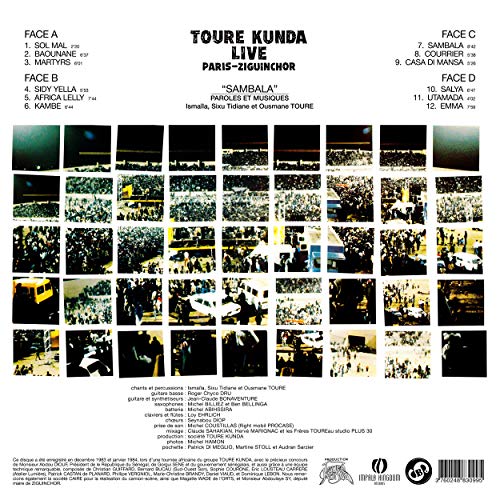 Toure Kunda - Live Paris-Ziguinchor - Vinyl Record image 1